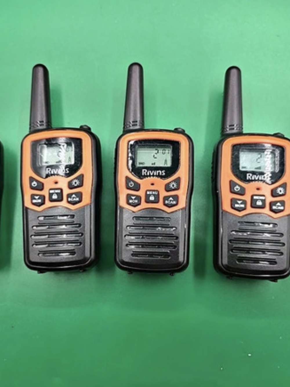 ULTIMATE 5-PACK RIVINS RV-7 2-WAY RADIOS / WALKIE TALKIES - Picture 9 of 9